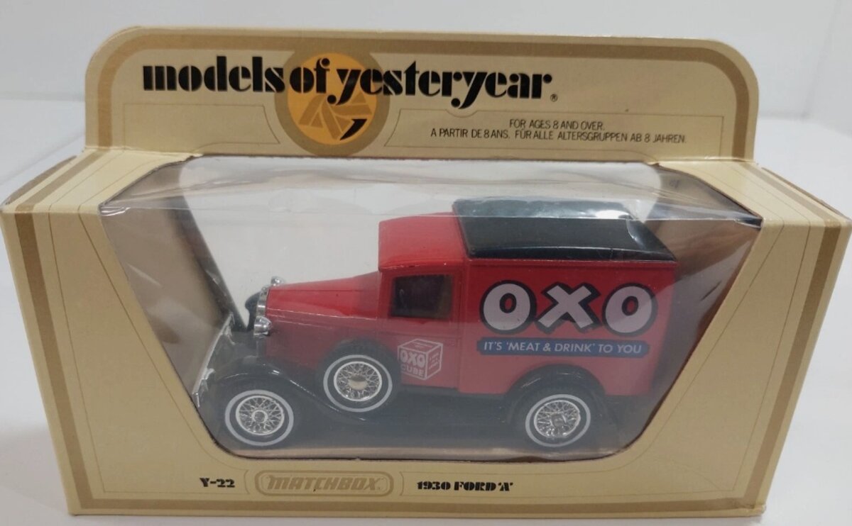 Matchbox Y-22 Yesteryears 1930 Ford Model A Van Canada Post
