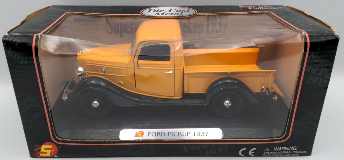 Sunny Side Limited 7603 1:24 1937 Ford Pickup (Yellow)