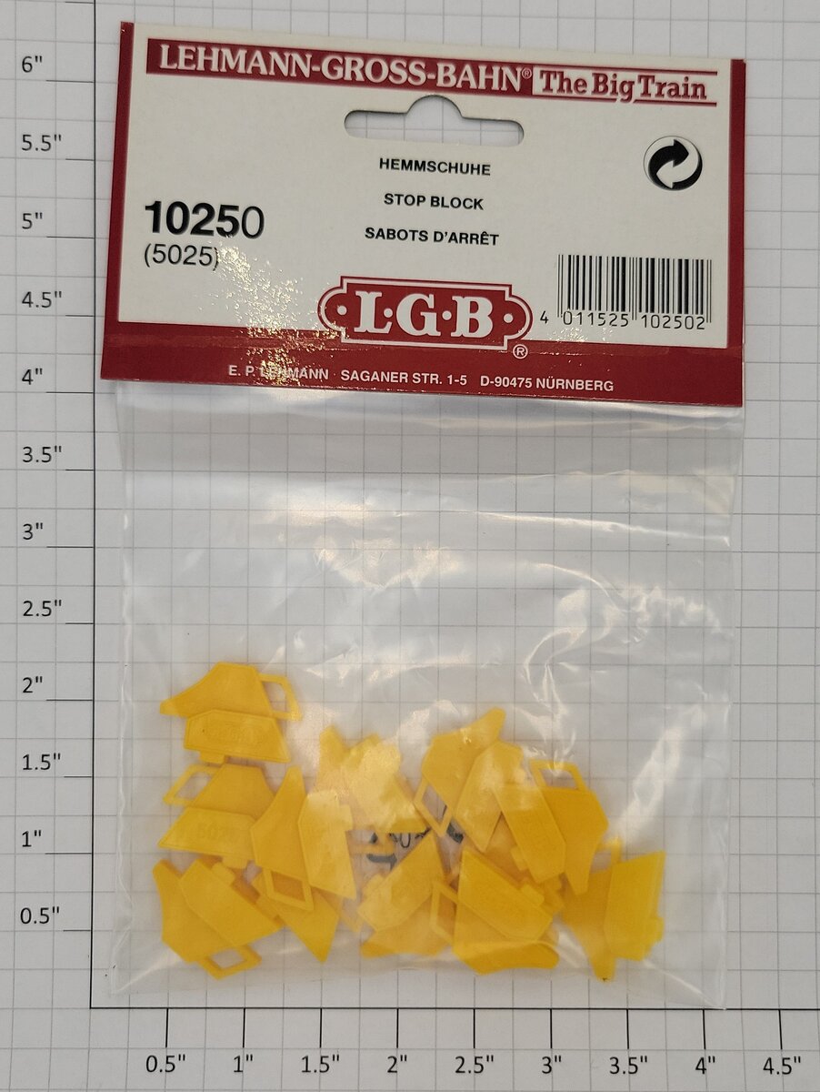 LGB 10250 G Scale Stop Blocks