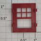 Lionel 145-18 Automatic Gateman Red Window Frame