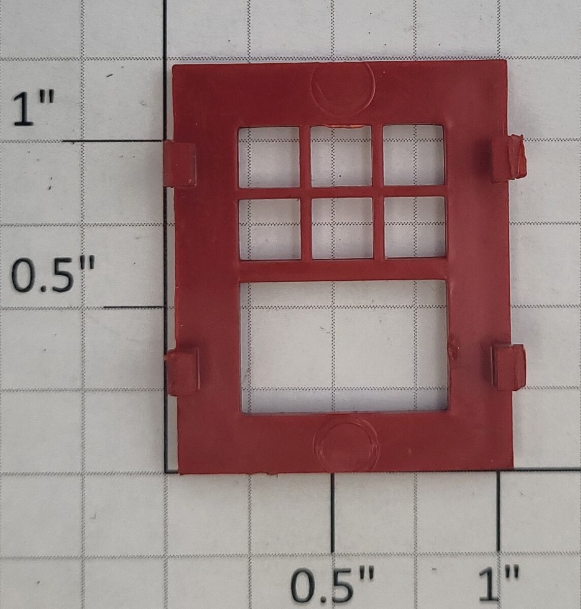 Lionel 145-18 Automatic Gateman Red Window Frame