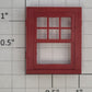 Lionel 145-18 Automatic Gateman Red Window Frame