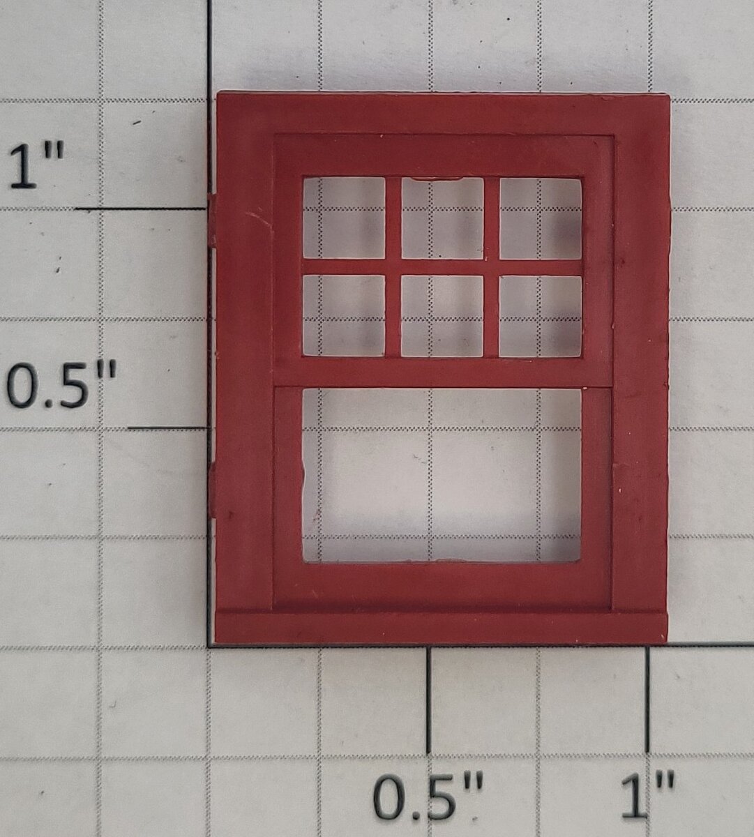 Lionel 145-18 Automatic Gateman Red Window Frame