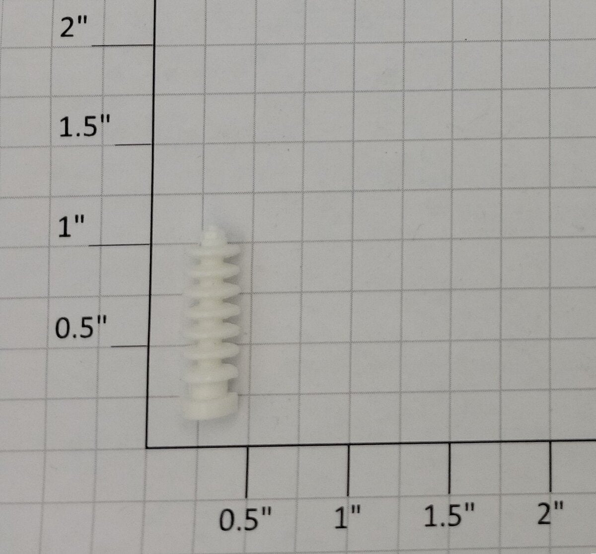 Lionel 6967-25 O Gauge Long White Snap-In Transformer Insulator