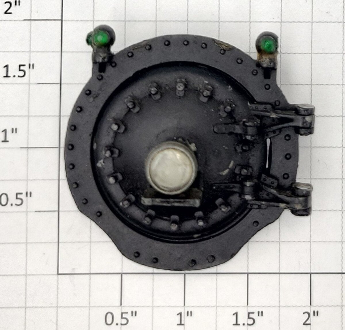 Lionel 726-95 Lionel Black Boiler Front Complete Fits 726, 736