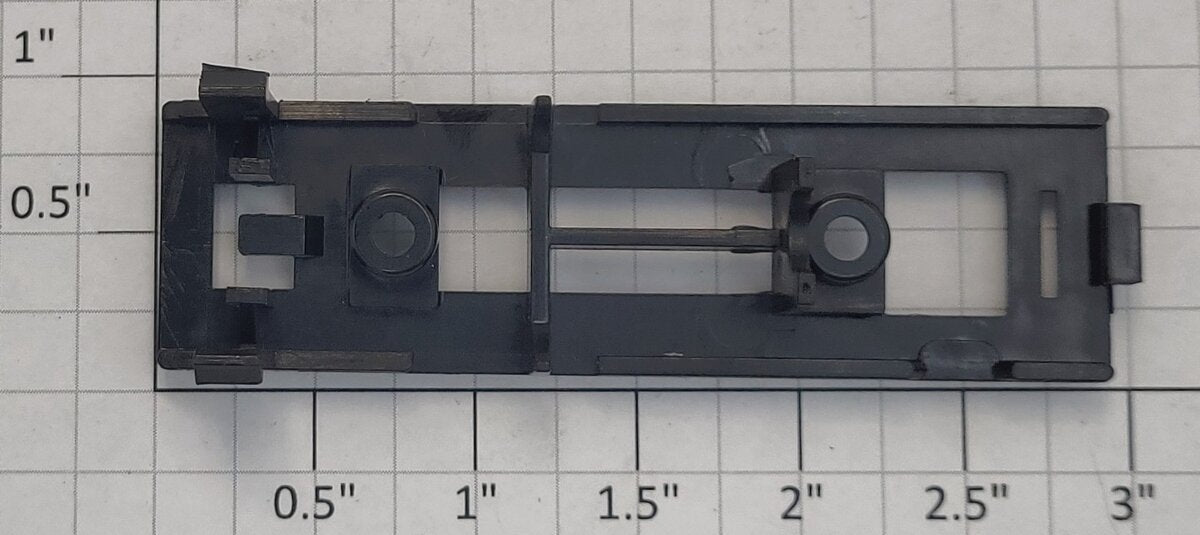 Lionel 18401-25 Black Plastic Handcar Collector Plate