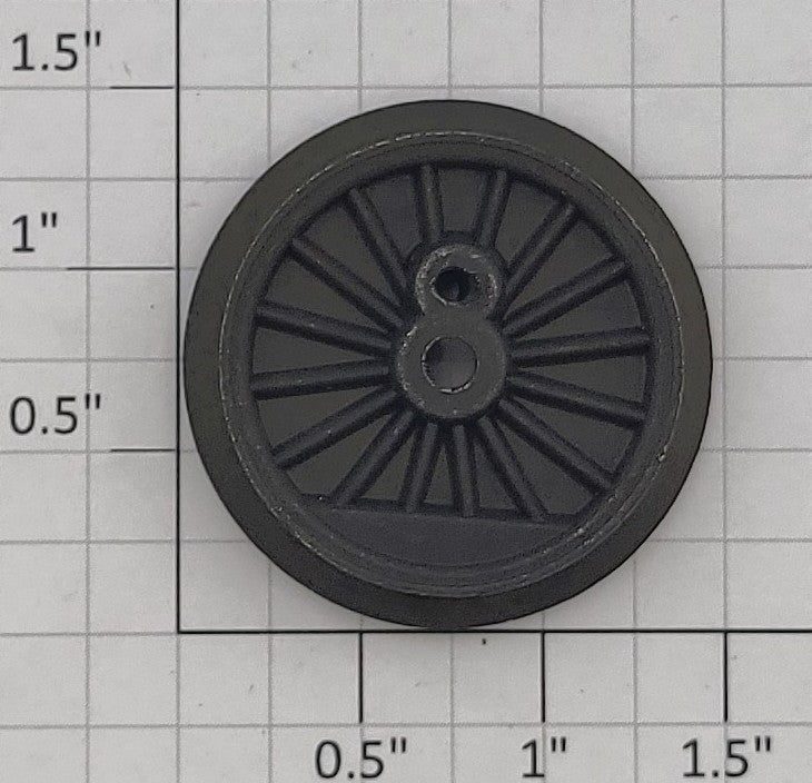 Lionel 18606-123 Black Die Cast NYC 2-6-4 Steam Locomotive Geared End Wheel