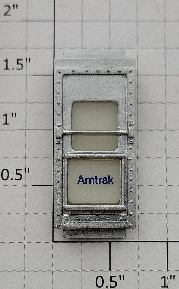 Lionel 19106-12 Amtrak Rear Car Door Assembly