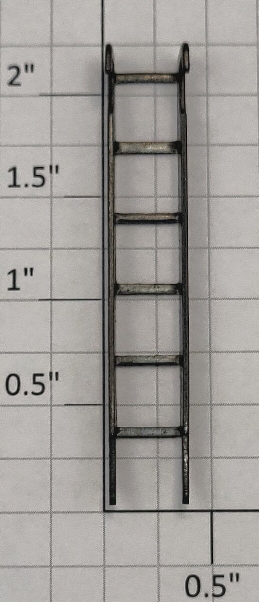 Lionel 6315-10 6-Rung Single Dome Tank Car Ladder