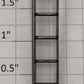 Lionel 6315-10 6-Rung Single Dome Tank Car Ladder