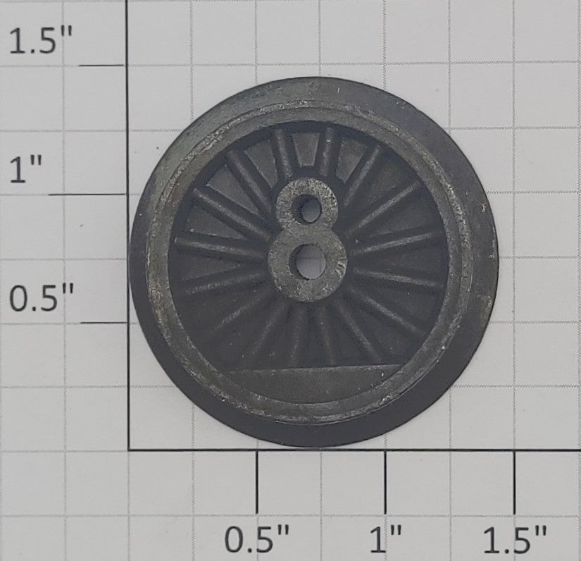 Lionel 2034-150 Plain Diecast Steam Locomotive Drive Wheel