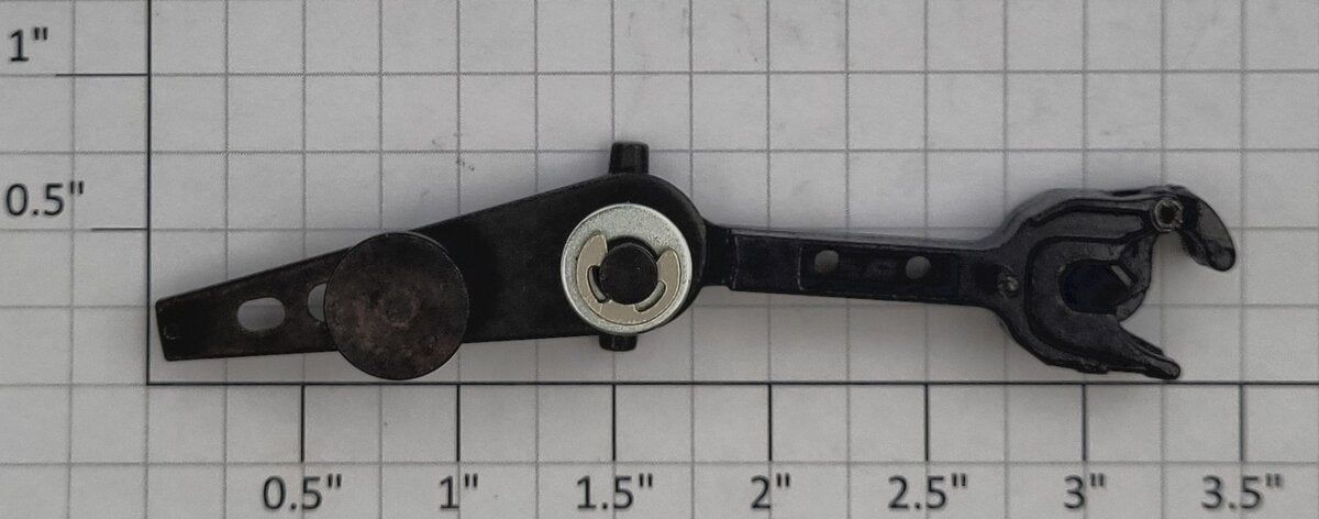 Williams WM-5 Black Diecast Coupler arm and Armature Assembly