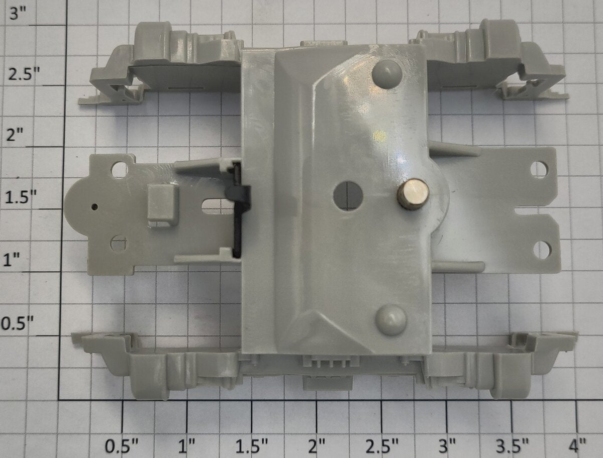 Lionel 18814-71 Gray D&H RS3 Plastic Truck Side and Stud Assembly