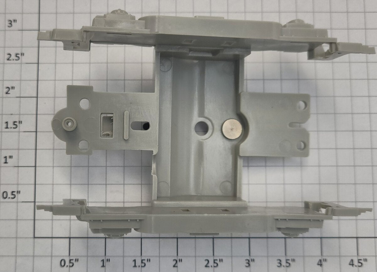 Lionel 18814-71 Gray D&H RS3 Plastic Truck Side and Stud Assembly