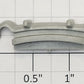 Lionel 6414-55 Gray Automobile Rear Bumper