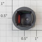 Lionel 711-54 O22 Gauge Turnout Track Switch Lantern with Red & Green Lens