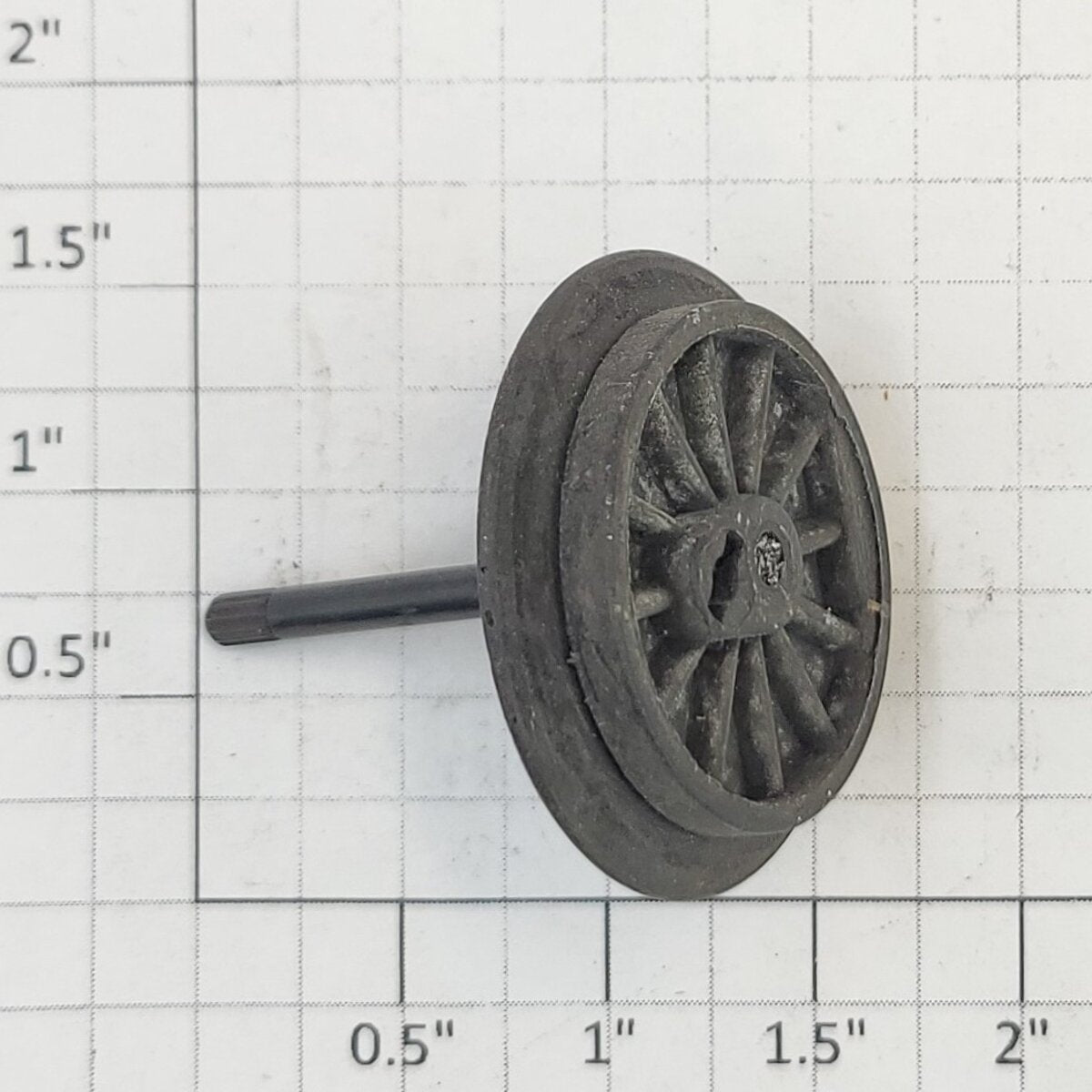 Lionel 1656M-9 Gear End Wheel and Axle Assembly