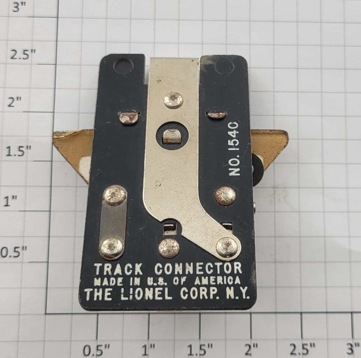 Lionel 154C O Gauge Flashing Highway Crossing Signal Track Connector