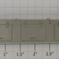 Lionel 2420-8 O Gauge Working Caboose Plastic Light Gray Toolbox