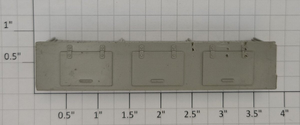 Lionel 2420-8 O Gauge Working Caboose Plastic Light Gray Toolbox