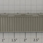 Lionel 2420-8 O Gauge Working Caboose Plastic Light Gray Toolbox