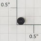Lionel 4650-19 Black Allen Pan Head Self Tapping Screw