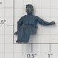 Lionel 50-84 O Gauge Blue Seated Fixed Crewman Figure