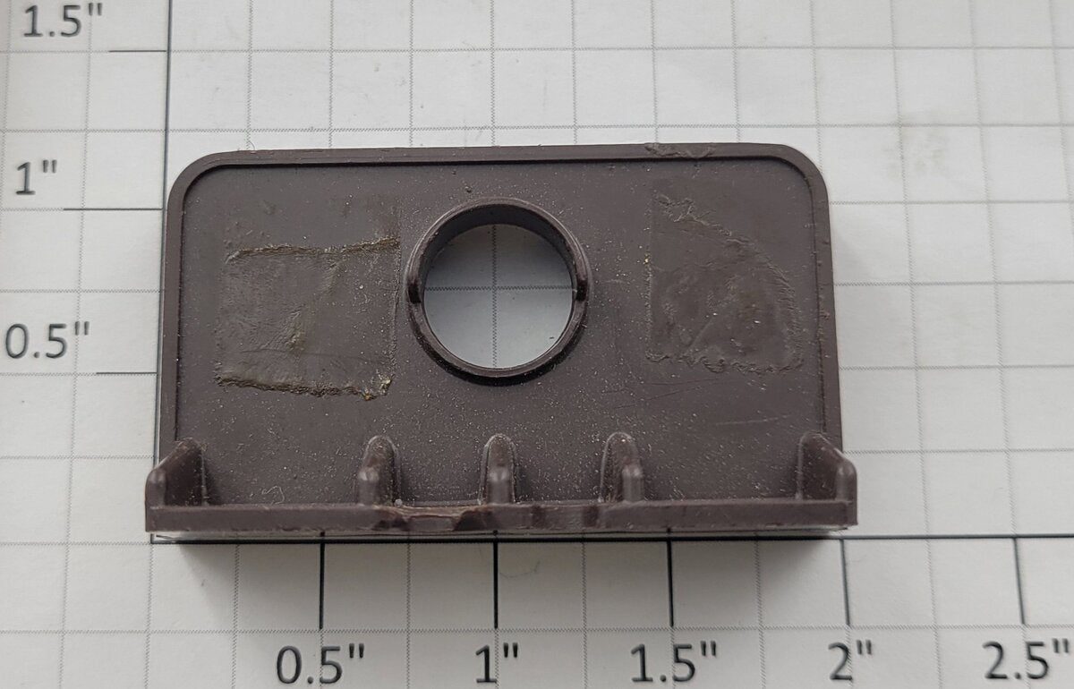 Lionel 5122-57 O27 Gauge Brown Front Section Manual Signal Housing