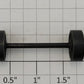 Lionel 671-83 Center Wheels and Axle