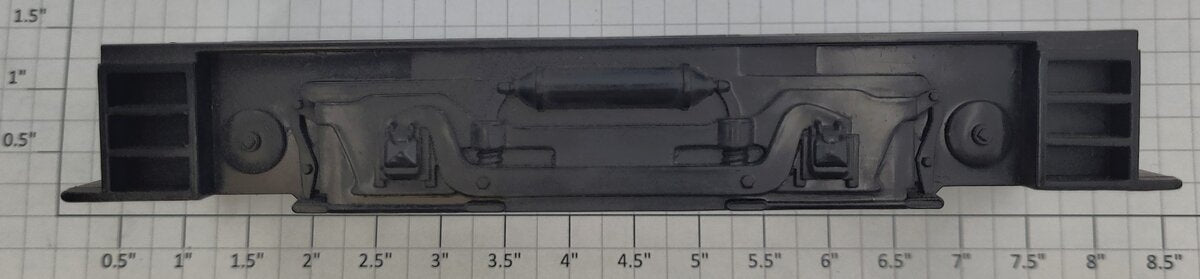 Lionel 8350-20 Black Plastic Switcher Chassis Frame