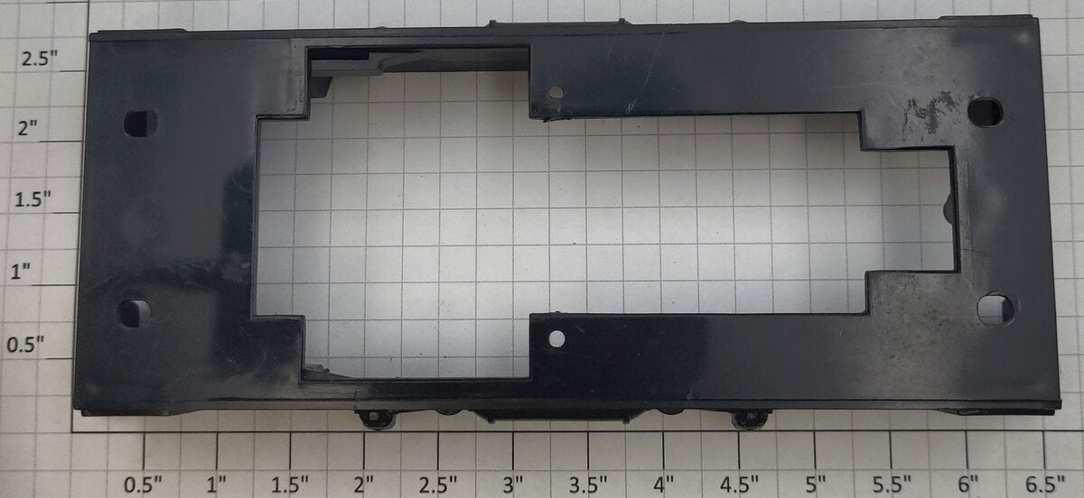 Lionel 8350-20 Black Plastic Switcher Chassis Frame
