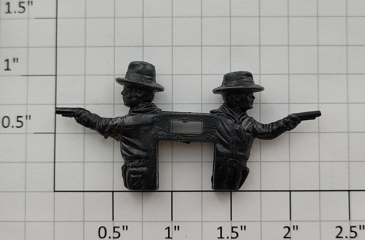 Lionel 9305-25 Black Cowboy Figures
