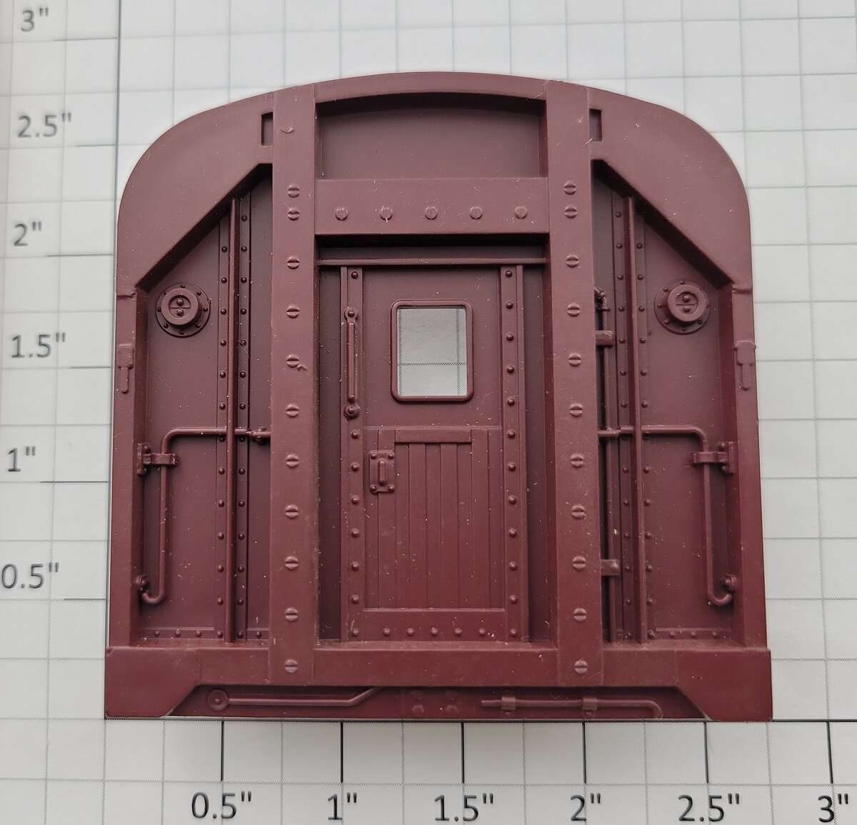 Lionel 9562-24 Tuscan Plain Passenger Car End
