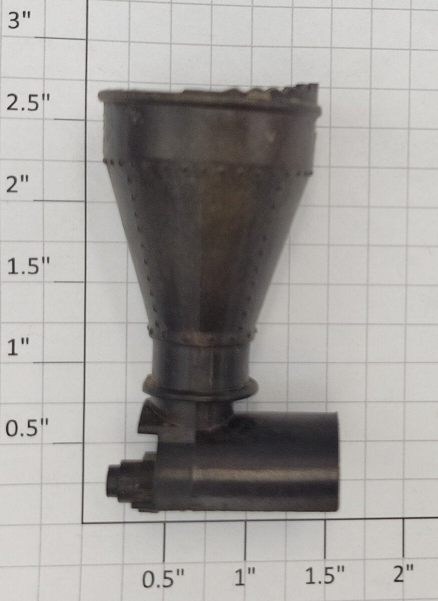 Lionel 1872-61 Black Smoke Stack