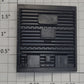Lionel 9708-12 Black 5-Panel Boxcar Door without Door Guides