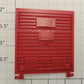 Lionel 6464-7R Red 5-Panel Box Car Door with Guides