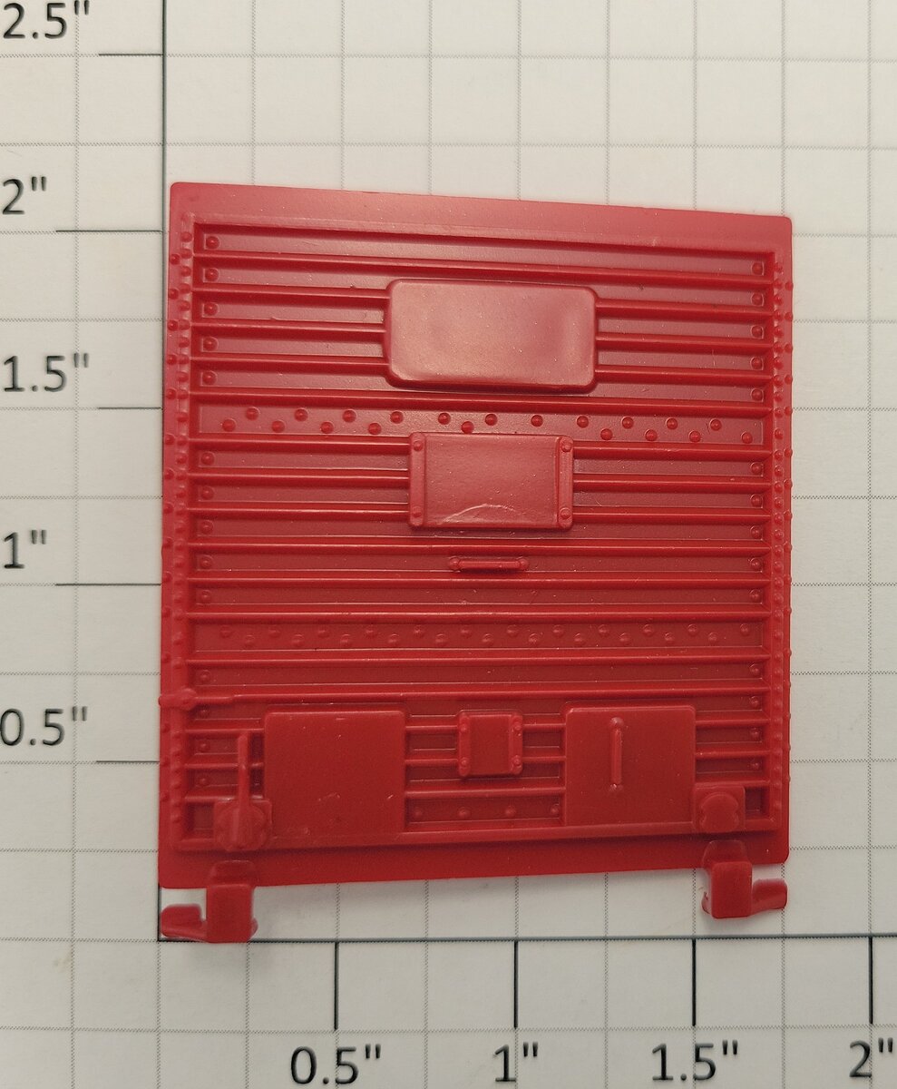 Lionel 6464-7R Red 5-Panel Box Car Door with Guides