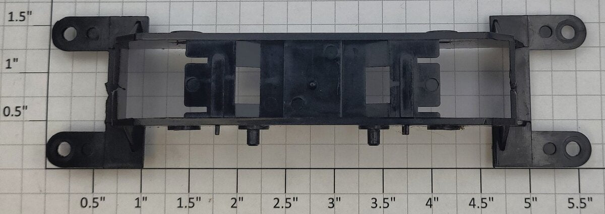Lionel 8350-40 Black Plastic Diesel Chassis Frame