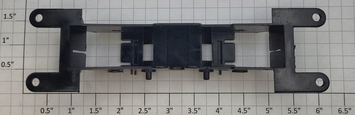 Lionel 8350-40 Black Plastic Diesel Chassis Frame