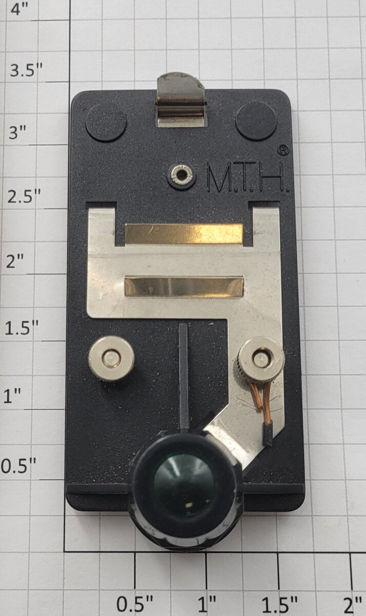 MTH 10-1021 0 Gauge and Standard Gauge Three Rail Track Lighted Power Lockon