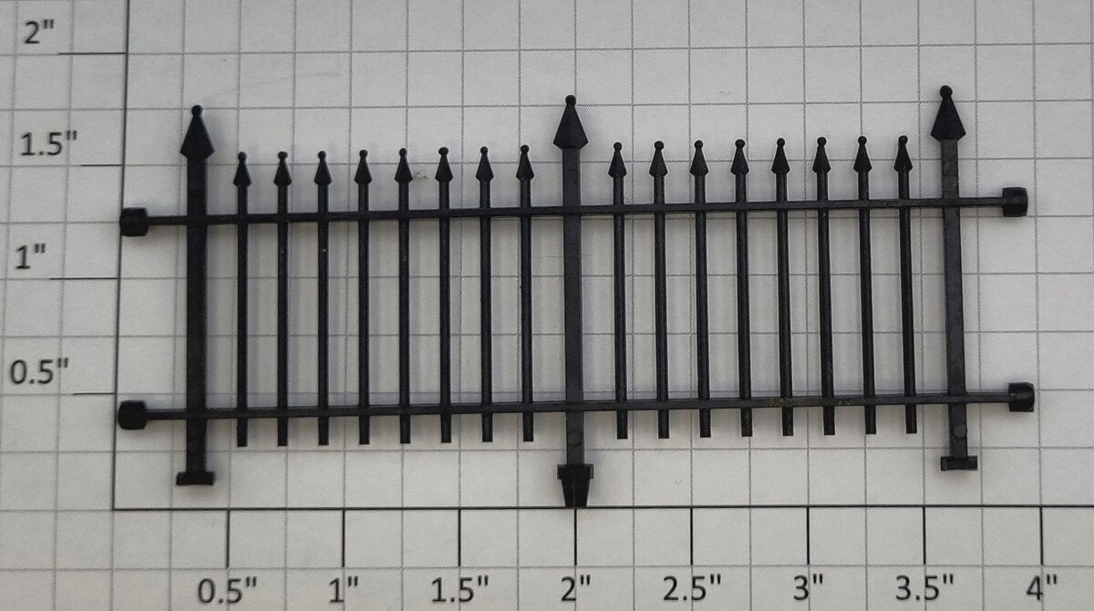 Lionel 157-X1 Station Platform 2 Section Fence