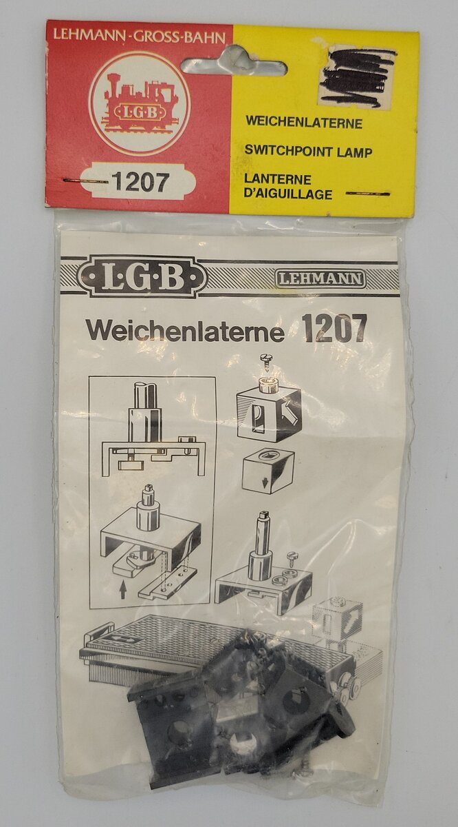 LGB 1207 G Gauge EPL Track Turnout Switch Lantern Replacement Hoods
