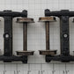KTM U-60 O-Scale Cast Sprung 2-Rail Bettendorf Leaf Spring Truck Set