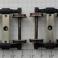 KTM U-60 O-Scale Cast Sprung 2-Rail Bettendorf Leaf Spring Truck Set