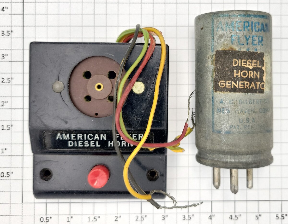 American Flyer XA-11668A S Scale Diesel Horn Generator