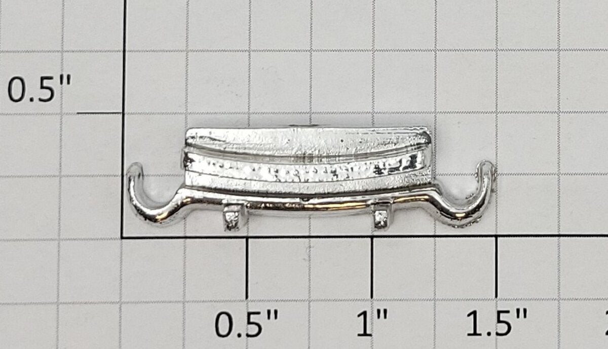 Lionel 6414-55 Chrome Automobile Rear Bumper