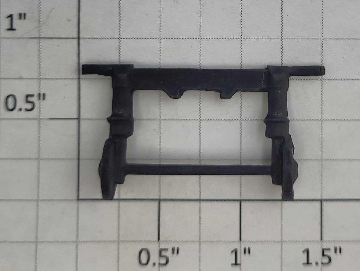Lionel 3460-10 Black Diecast Trailer Van Pony Wheel Bracket