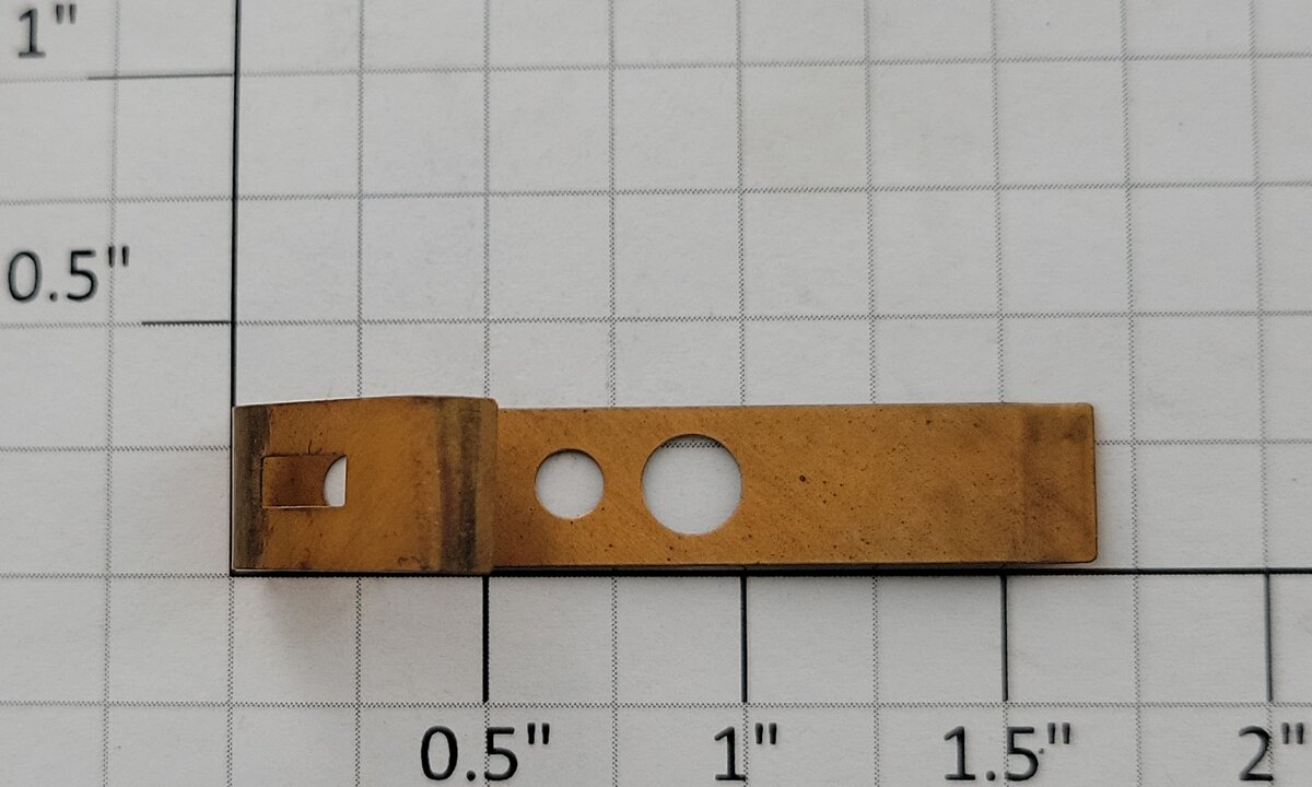Lionel 50-24 Copper Gang Car Contact Strip