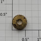 Lionel 58-13 23-Tooth Brass Worm Wheel Gear