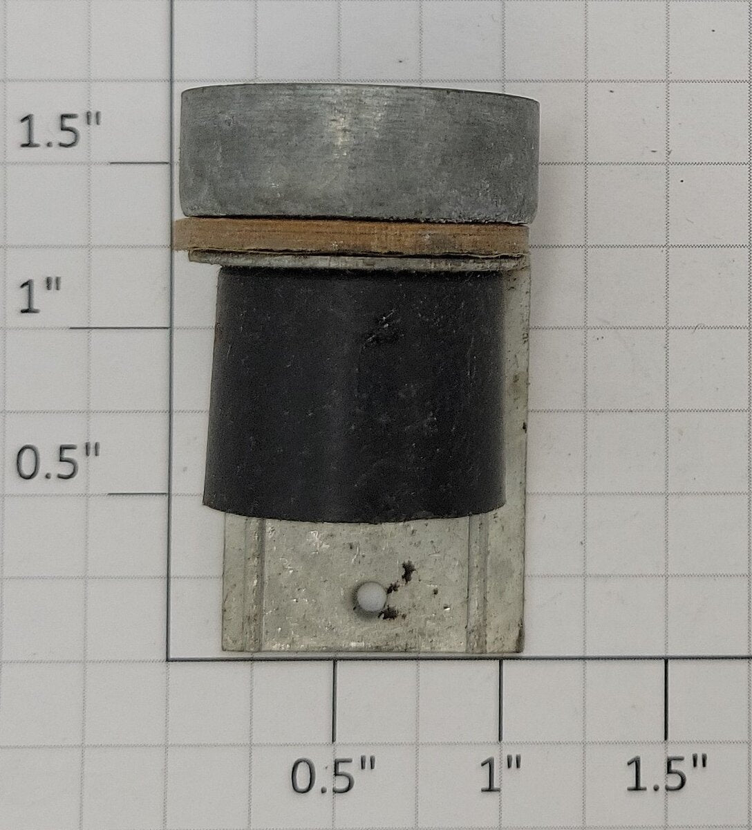 Lionel 671-231 O Gauge Smoke Unit Housing Assembly with Black Piston Cover
